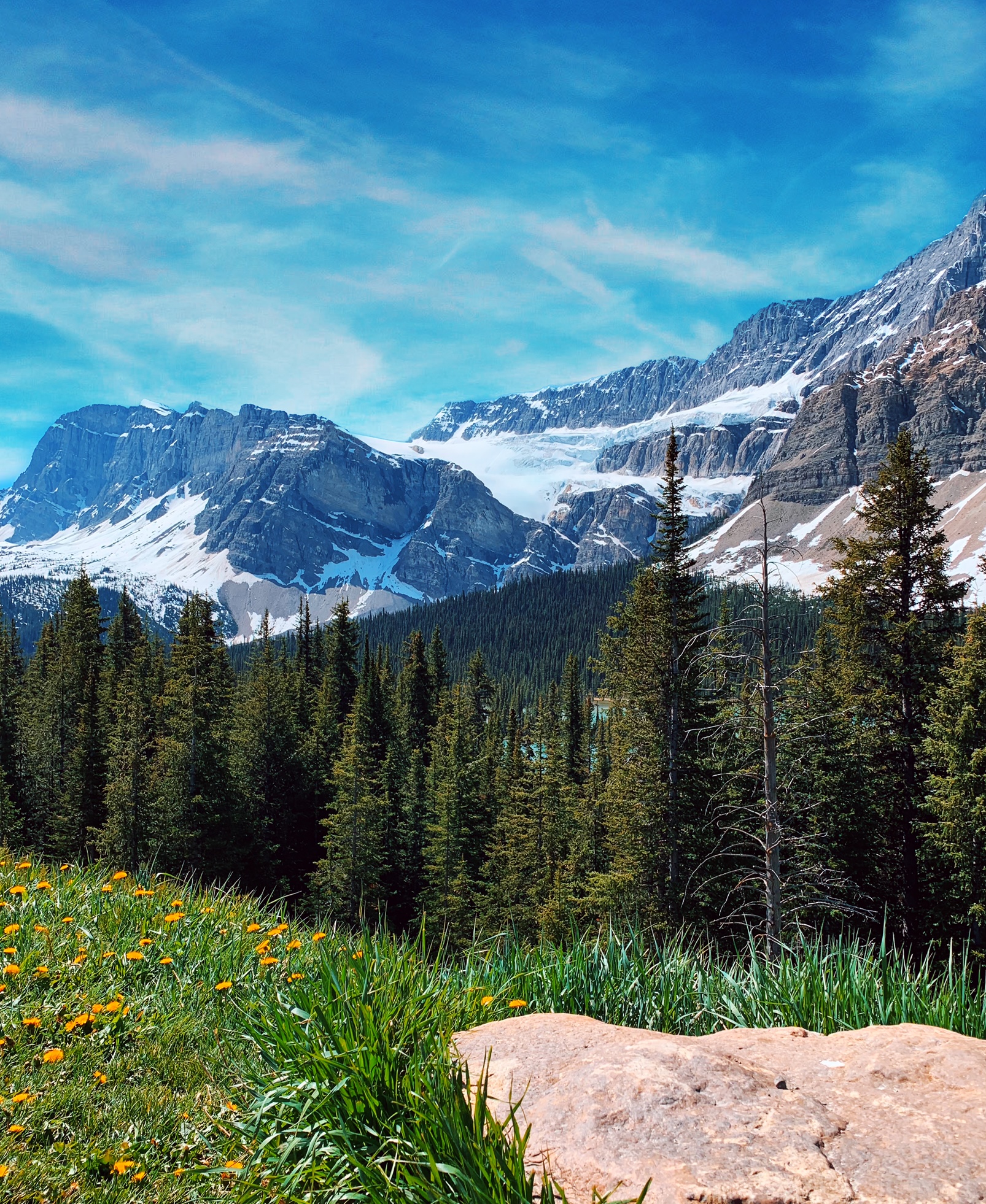 Crowfoot Glacier, Banff Alberta Canada