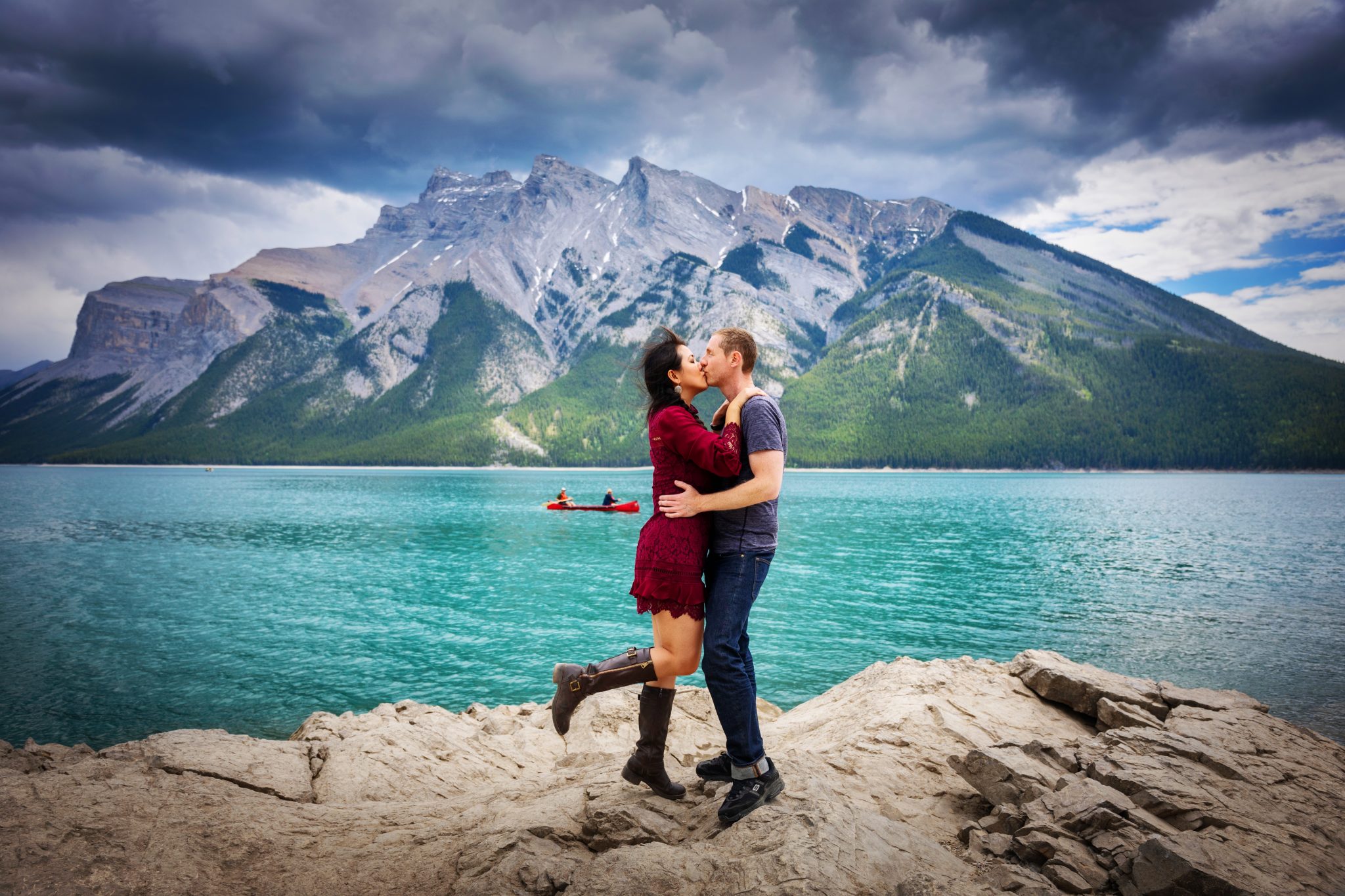 Lake Minnewanka, Banff Alberta Canada