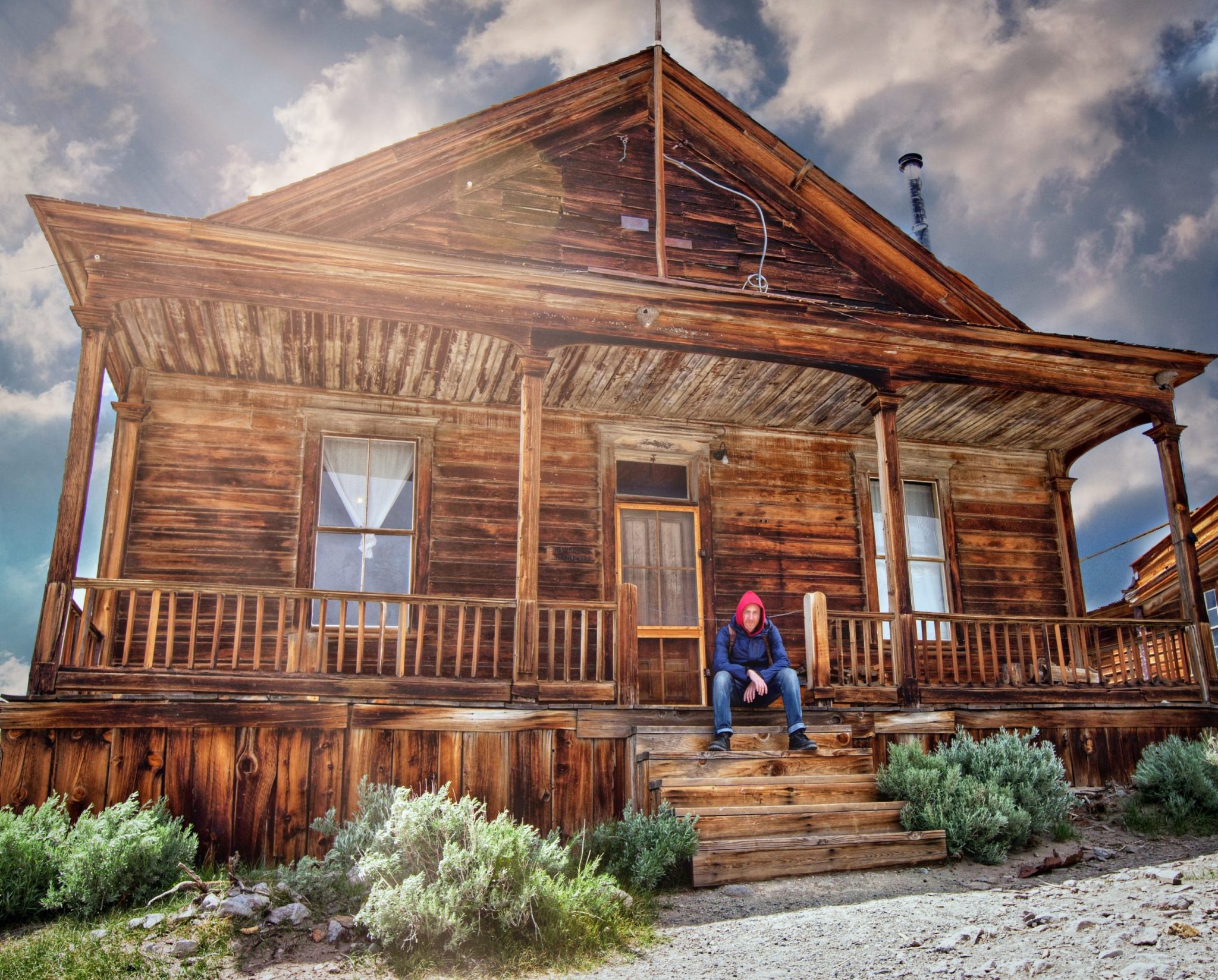 An old home in Bodie California Ghost Town