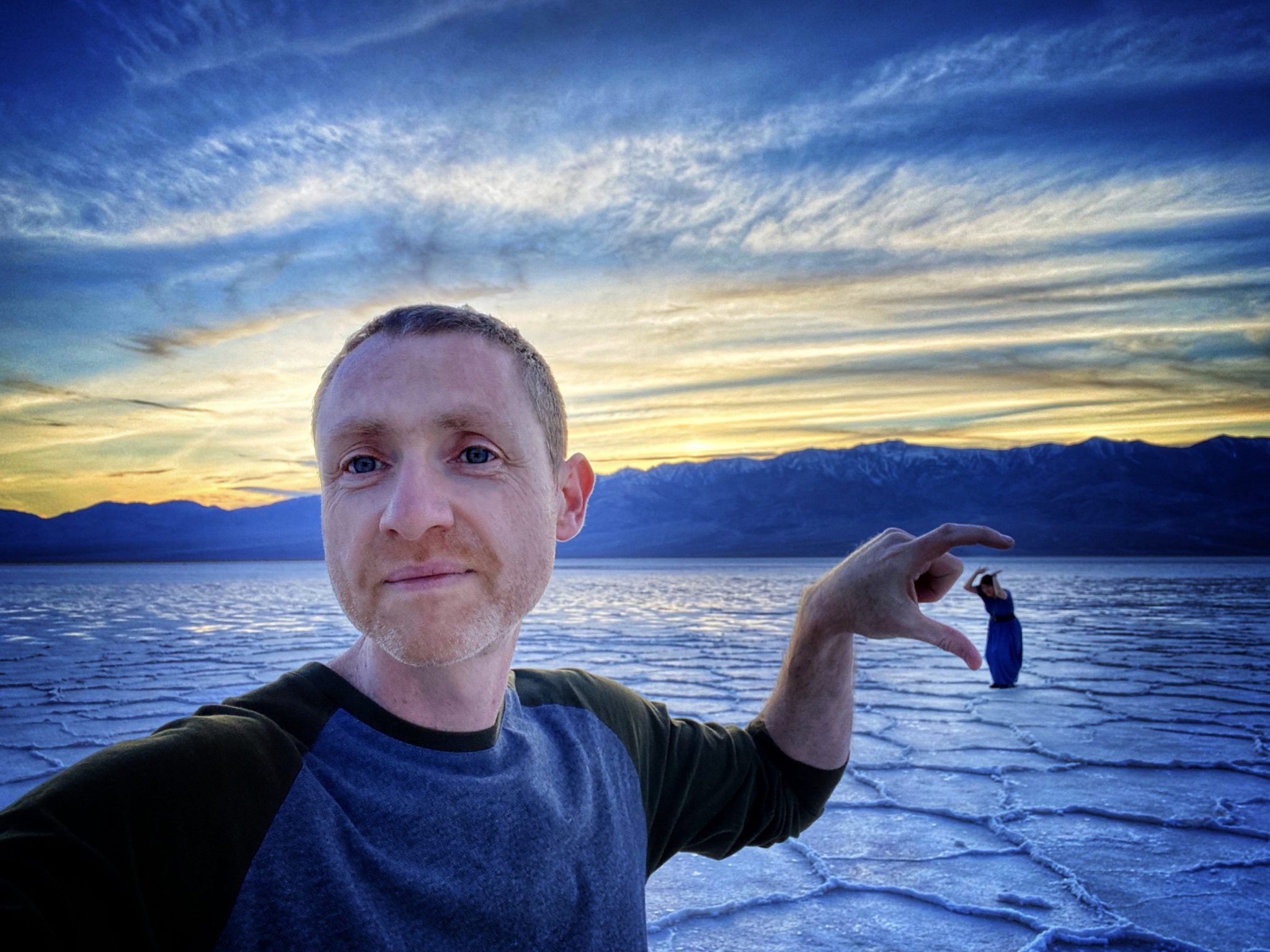 Pick me up at the Salt Flats of Death Valley