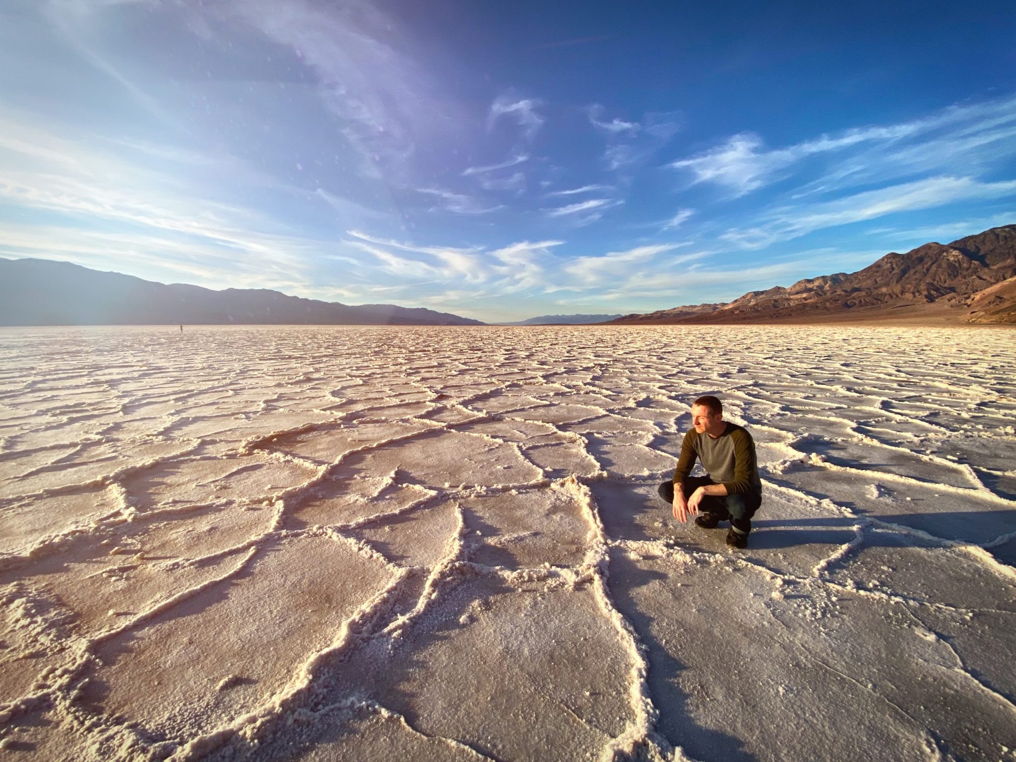 Contemplation and meditation at Badwater