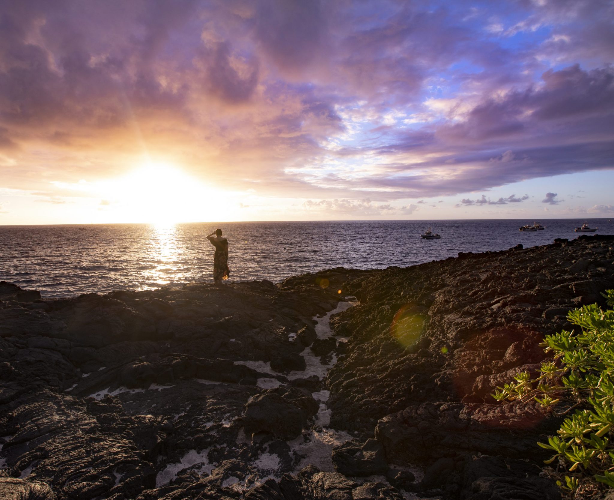 Sunset at the Sheraton Kona Resort