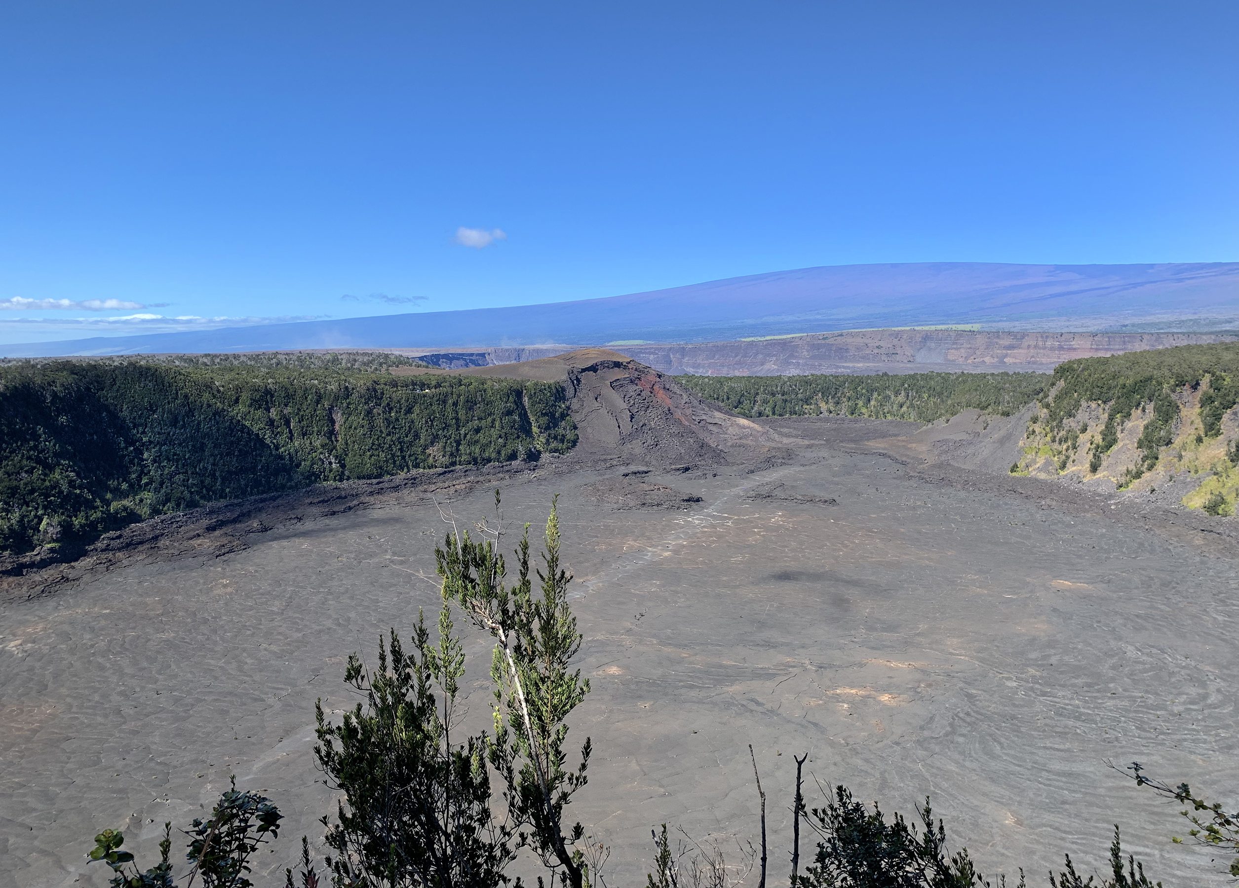 Crater in Volcano National Park