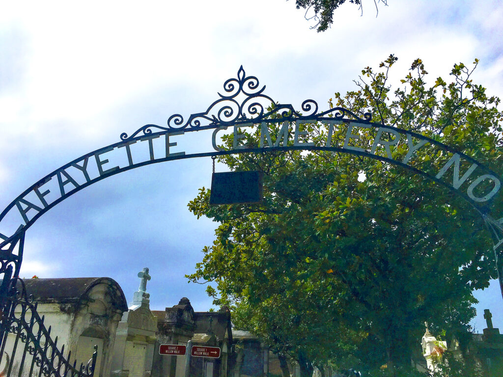 Lafayette Cemetery #1 in New Orleans